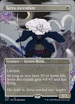 Serra Ascendant Secret Lair Drop - Kozyndan Art